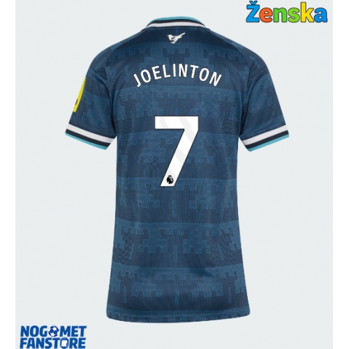 Newcastle United Joelinton #7 Gostujuci Dres za Ženska 2026-27 Kratak Rukav